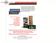 Tablet Screenshot of focalpointplastics.com